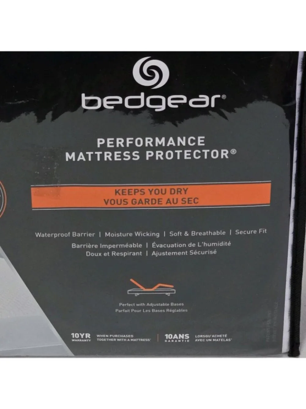 Bedgear Performance Mattress Protector with Dri-Tec Technology King Size (NEW)